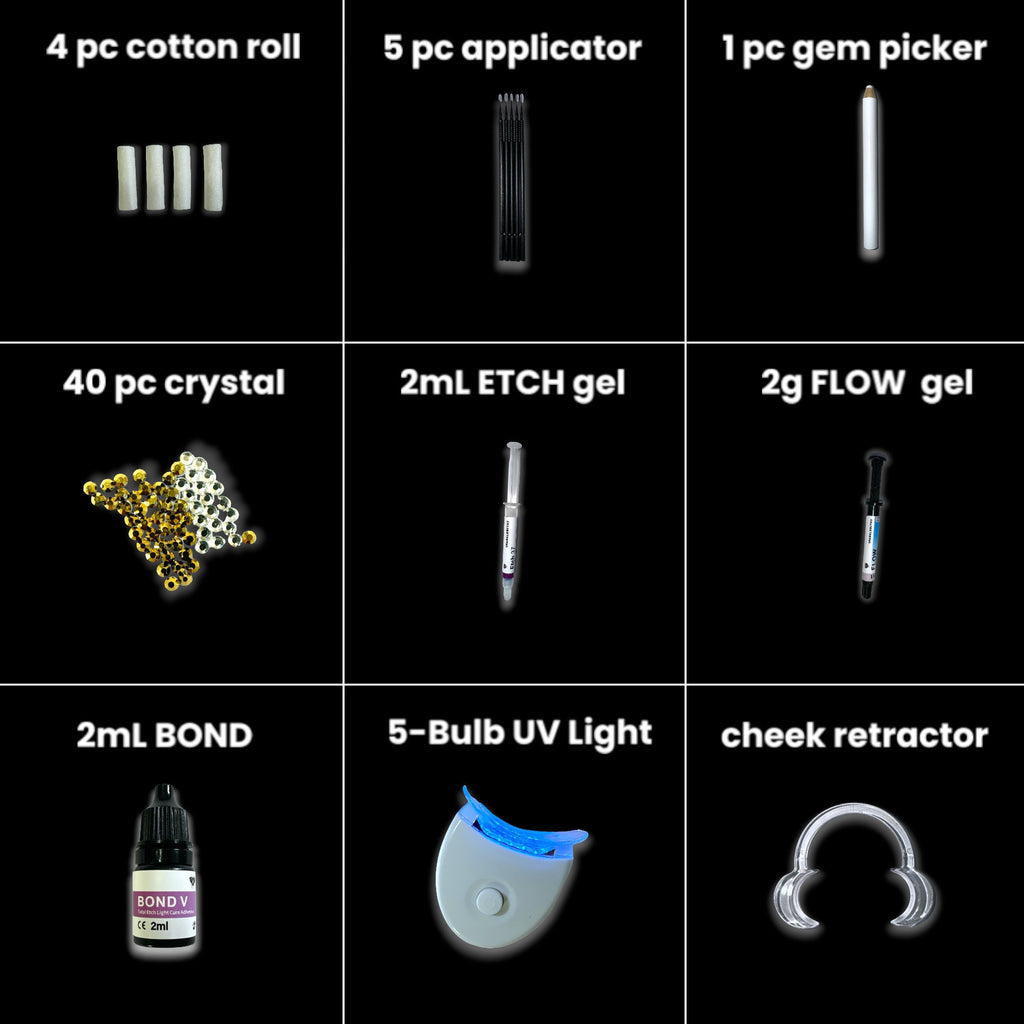 SparkleBites Professional Tooth Gem Kit
