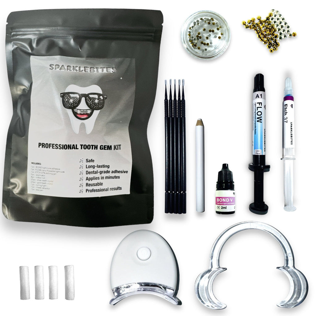 SparkleBites Professional Tooth Gem Kit